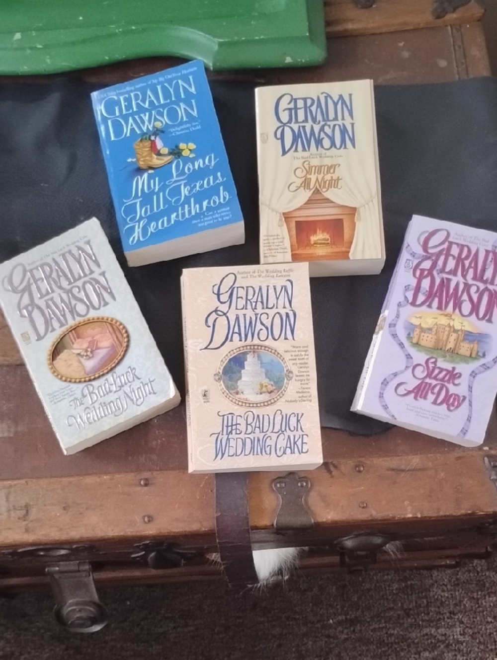Geralyn Dawson Romance Novels paperback 5 In All